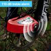 Blocare frână cu disc pentru bicicletă cu frânghie de avertizare Alarma antifurt cu decibeli mari Heavy Duty Metal Motocicletă Mountain Bike Blocare disc de securitate Echipament pentru ciclism