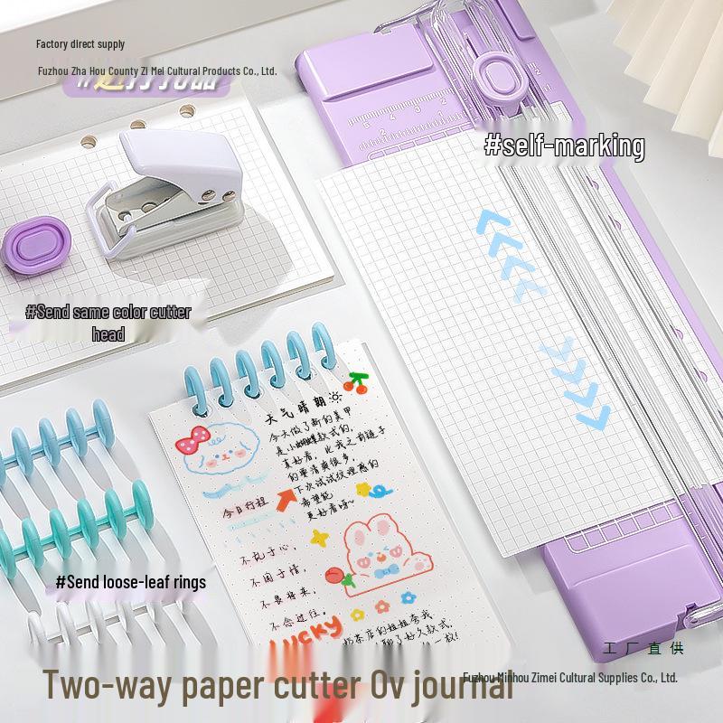 Dual-Function A4 Paper Cutter for Office & Craft Use