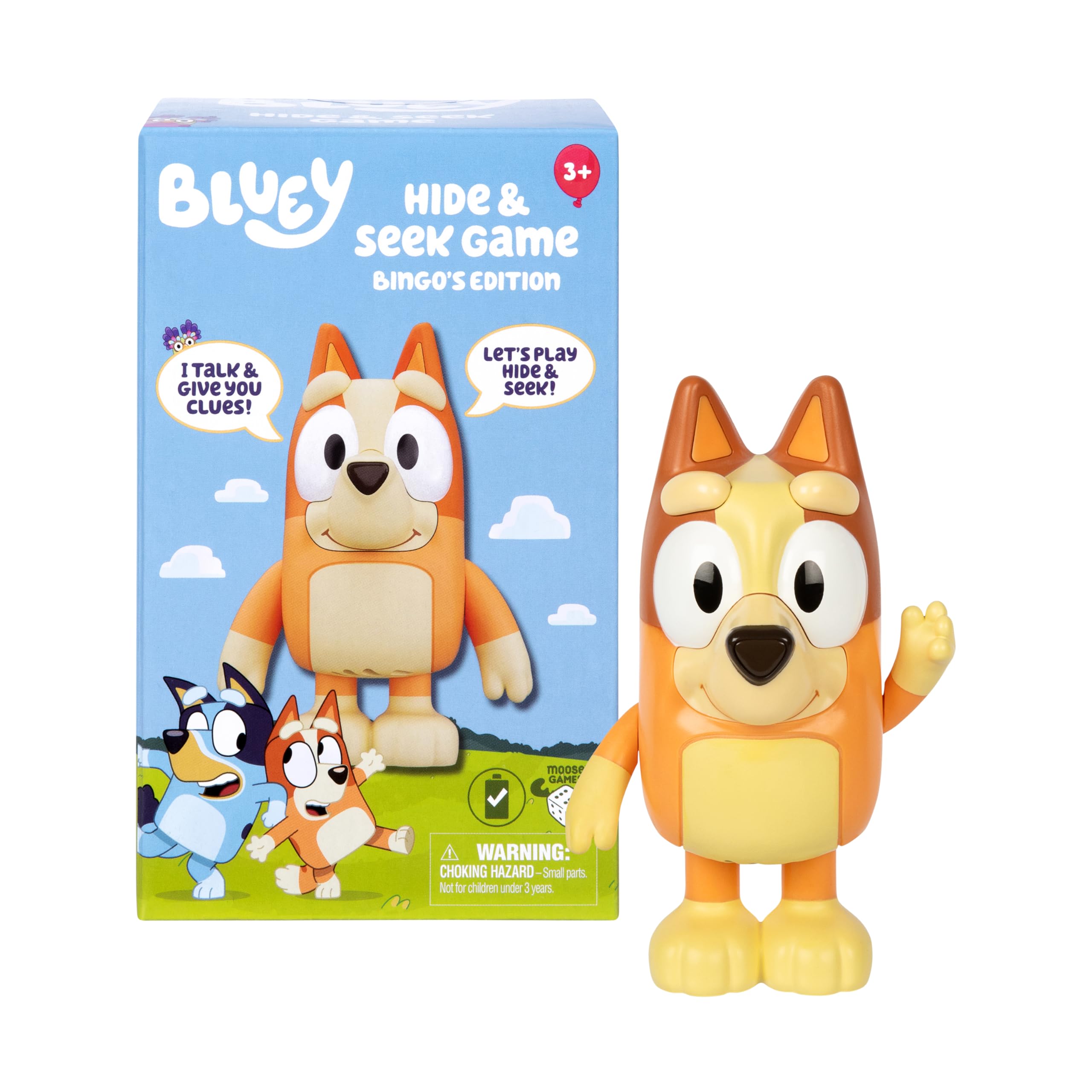 

Bluey Hide Seek Game Hide the bingo figure and press her nose to start the Bingo talk and laughter will help kids find Once kids can dance along to