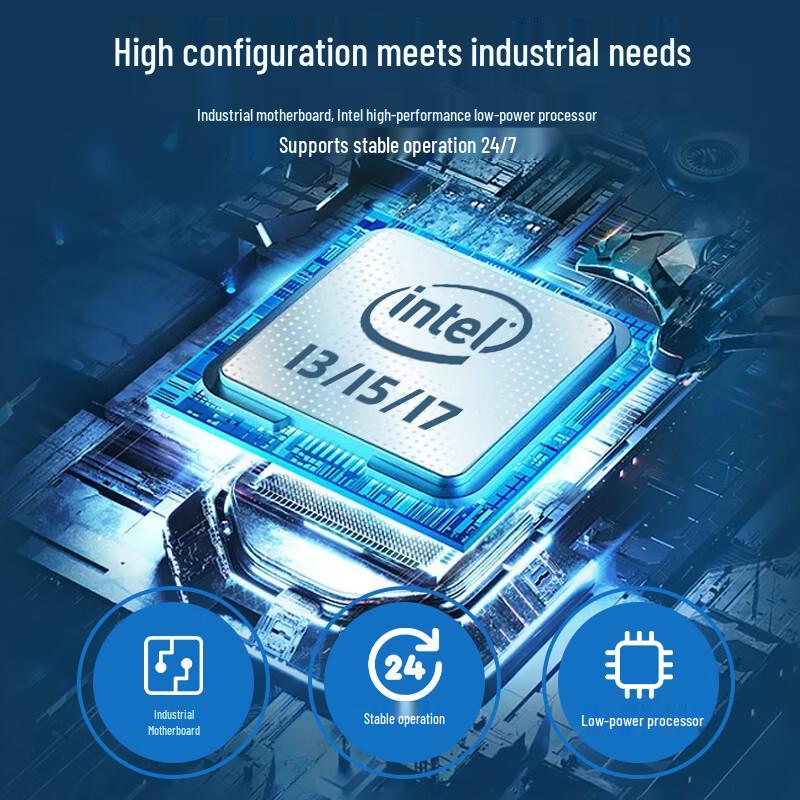 VINcanWO Mini Fanless Embedded Industrial PC (CN version)