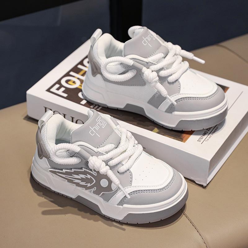 Buty Męskie Kolega Jesień Dziecięce Rekreacyjne Sportowe Buty Boardowe Dopasowanie Kolorów Trend Modowy Buty Chlebowe