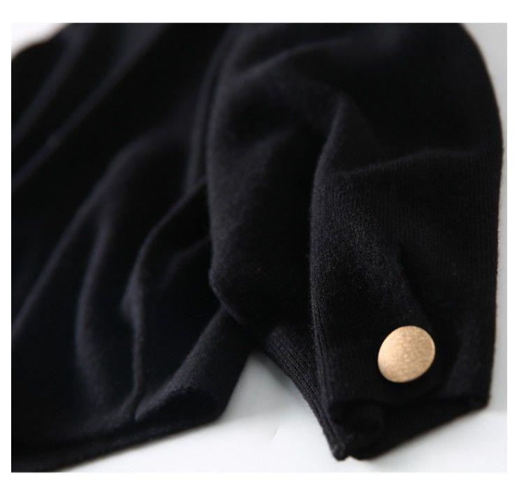 Retro Red Women's Knit Long Sleeve Top - Autumn/Winter Korean Style, Loose Round Neck Sweater