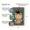 Funny Cat Bathroom Metal Sign Vintage Flush It Real Good Tin Wall Art Retro Home Decor 8x12 Inch