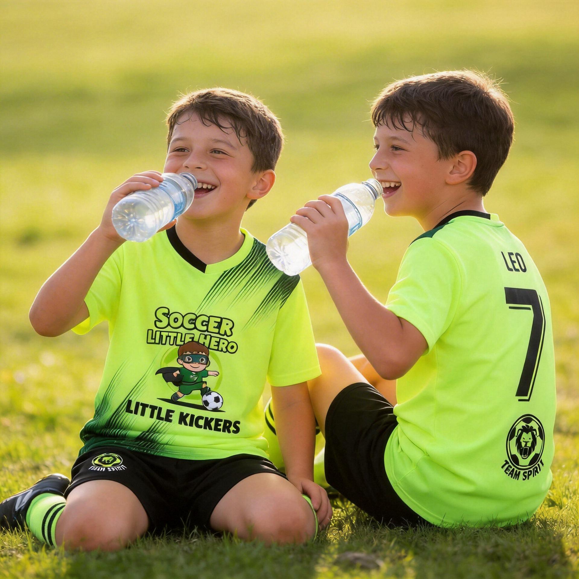 

Customizable Youth Football Jersey Set - Add Name & Number, Short Sleeve, Perfect for Training & Competitions. In Stock. XXL