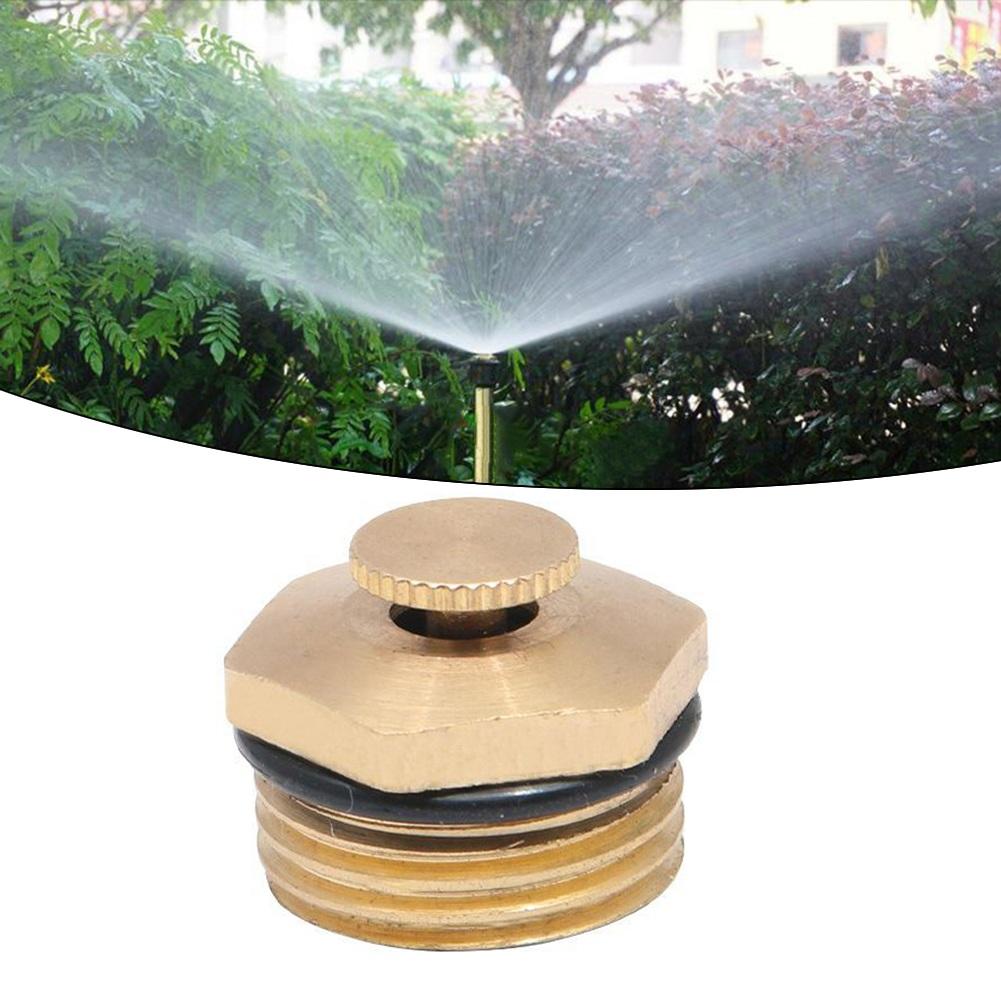 360 Degree Adjustable Nozzle Brass Sprinkler Head Garden Irrigation Nozzle