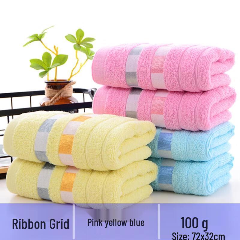 HANDUNYOU Мягкие впитывающие полотенца для лица - Смешанные цвета, 10 шт.