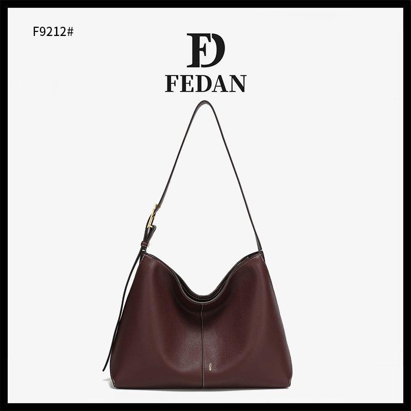 

Fandan 2025 New Fandan Advanced Fashion Light Luxury Tote Bag Daily Shoulder Shoulder Bag F9212 Wine Red Burgundy