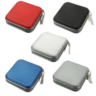 Für Home Office Auto CD-Box Zubehör 40 Kapazität Kompression CD-Paket Tragbare CD DVD Hülle EVA Aufbewahrungstasche mit Reißverschluss