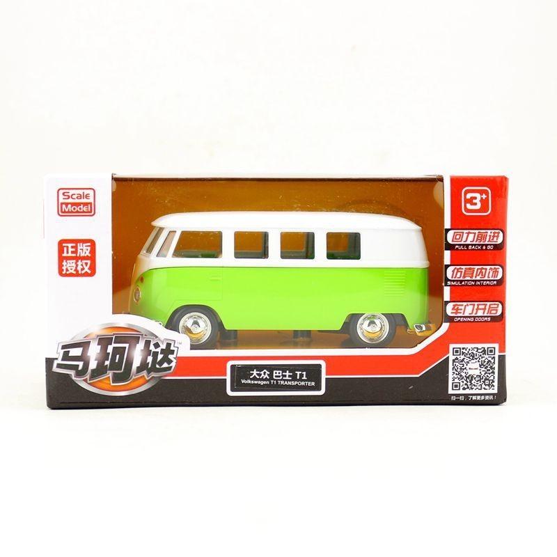 

Yufeng Mako Da T1 Bus Alloy Car Model Toy 5 Inches Metal Children s Toy