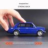 Druckguss 1:32 LADA NIVA Jeep Legierung Retro Automodell Auto Mittelsteuerung Ornamente Ton und Licht Spielzeug Weihnachtsgeschenke für Kinder