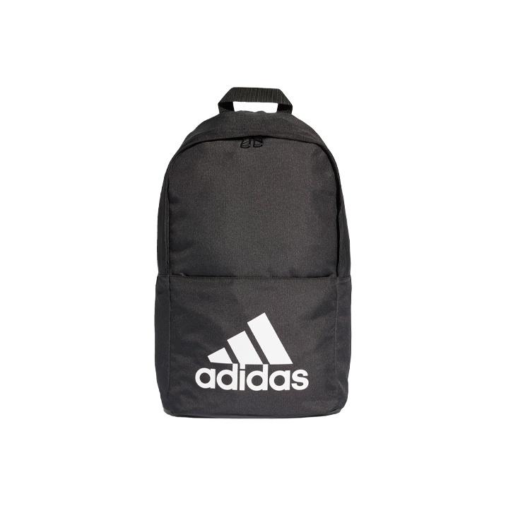 Adidas Classic Logo Polyester Backpack Unisex Backpacks Black CF9008 Black