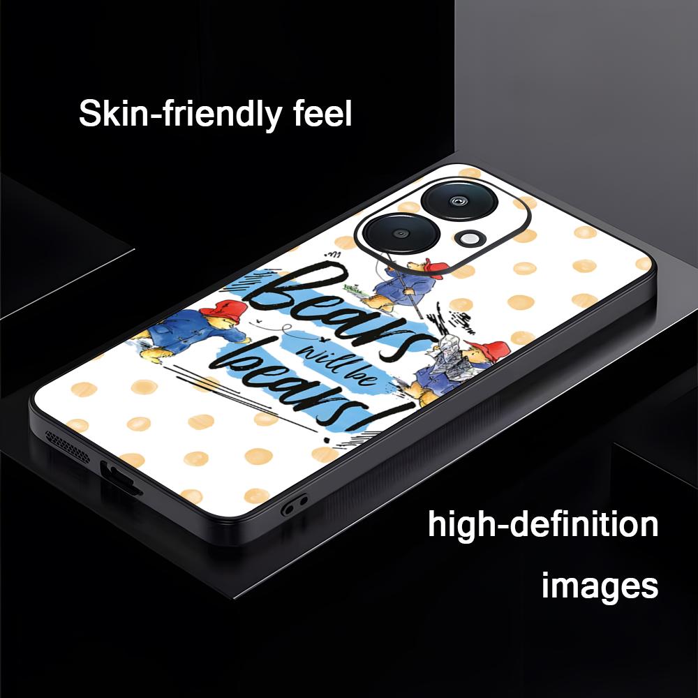 

Movie Hot Bear P-Paddington Phone Case For Xiaomi Redmi 14C 13C 12C Note14 13 12 11 10 Pro Plus S Soft Black Phone Cover Redmi Note 14 Pro+ 5G (Global)