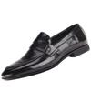 Men's Shoes 2025 New Black Casual Men's Leather Shoes Leather Trend Soft Sole Soft Surface British Business Shoes Men's