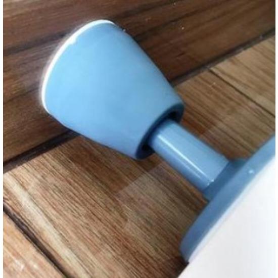 1 Pc Non-punch Silicone Mute Door Stopper Touch Toilet Wall Absorption Door Plug Anti-bump Door Holder Gear Gate Resistance