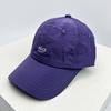 New Unisex Embroidered Nice Letters Simple Baseball Hats Breathable Quick Drying Sunshade Peaked Caps Versatile Small Lattice