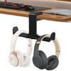 Multipurpose Headsets Stand Headphone Hanger, Easy Clamp On Desk Holder Controller Organizers Comfortable and Stable