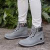 Timberland Heritage Series 6 Zoll Kurze Martin Stiefel Damenstiefel Mittelgrau A2GAFW