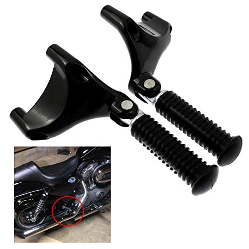 HDBUBALUS Motorcycle Tandem Steps Rear Passenger Footpegs for Harley Sportster 883 1200 48 72 XL 2004-2013