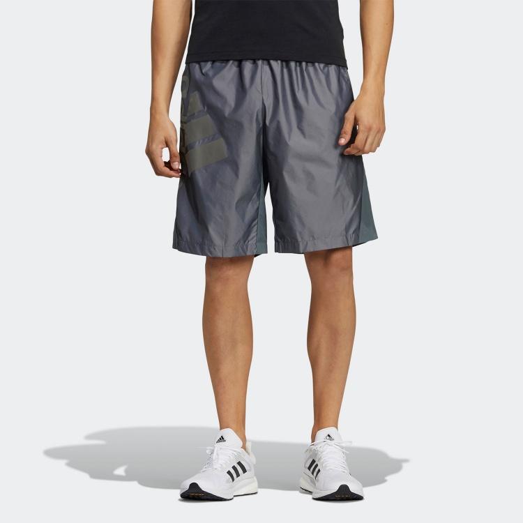 Adidas Sports Lifestyle Series Breathable Casual Mid-Rise Sports Shorts Men Shorts Gray GN0773