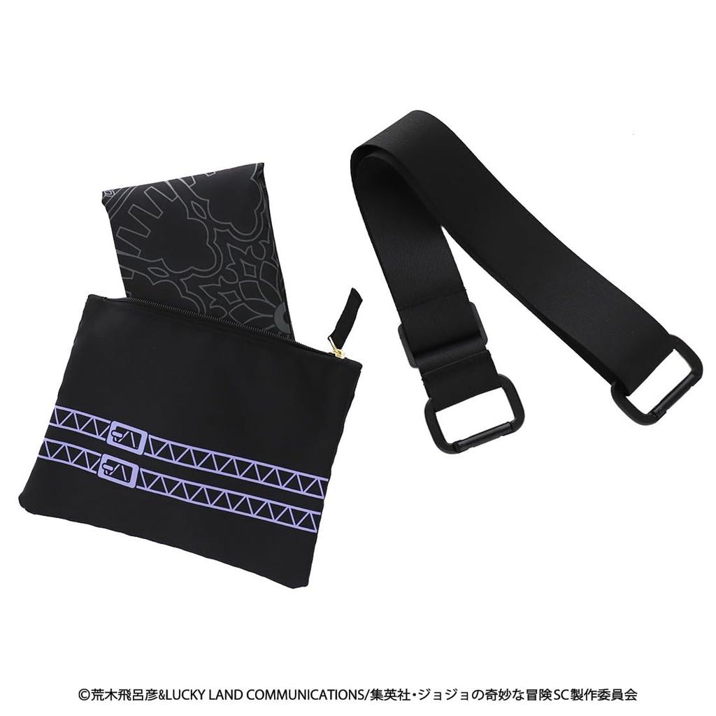 Bizarre Adventure Stardust Eco Bag Jotaro 32 X 31 X 11 Cm 12 X 16 [Blooming] [JoJo's Crusaders] Bag/My Kujo/DIO (Black) [Bag Approx. Case Cm]