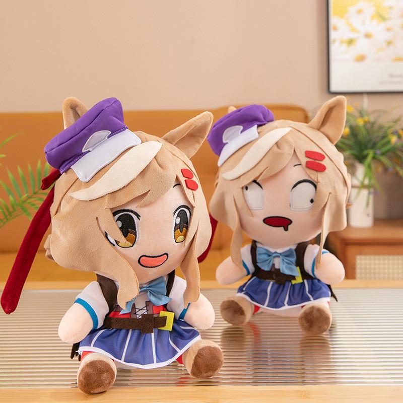 Derby Pretty Umamusume Plush Toy Cartoon Stuffed Doll Anime Gift Decoration
