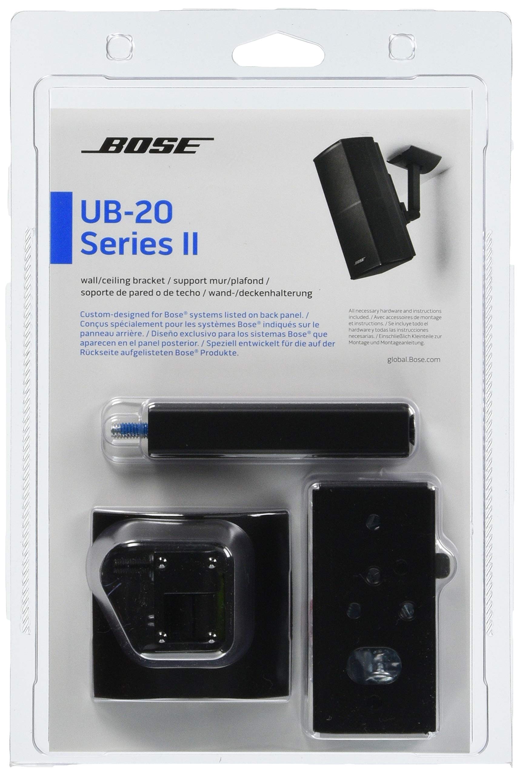 Настенно-потолочный кронштейн Bose UB-20 Series II, черный