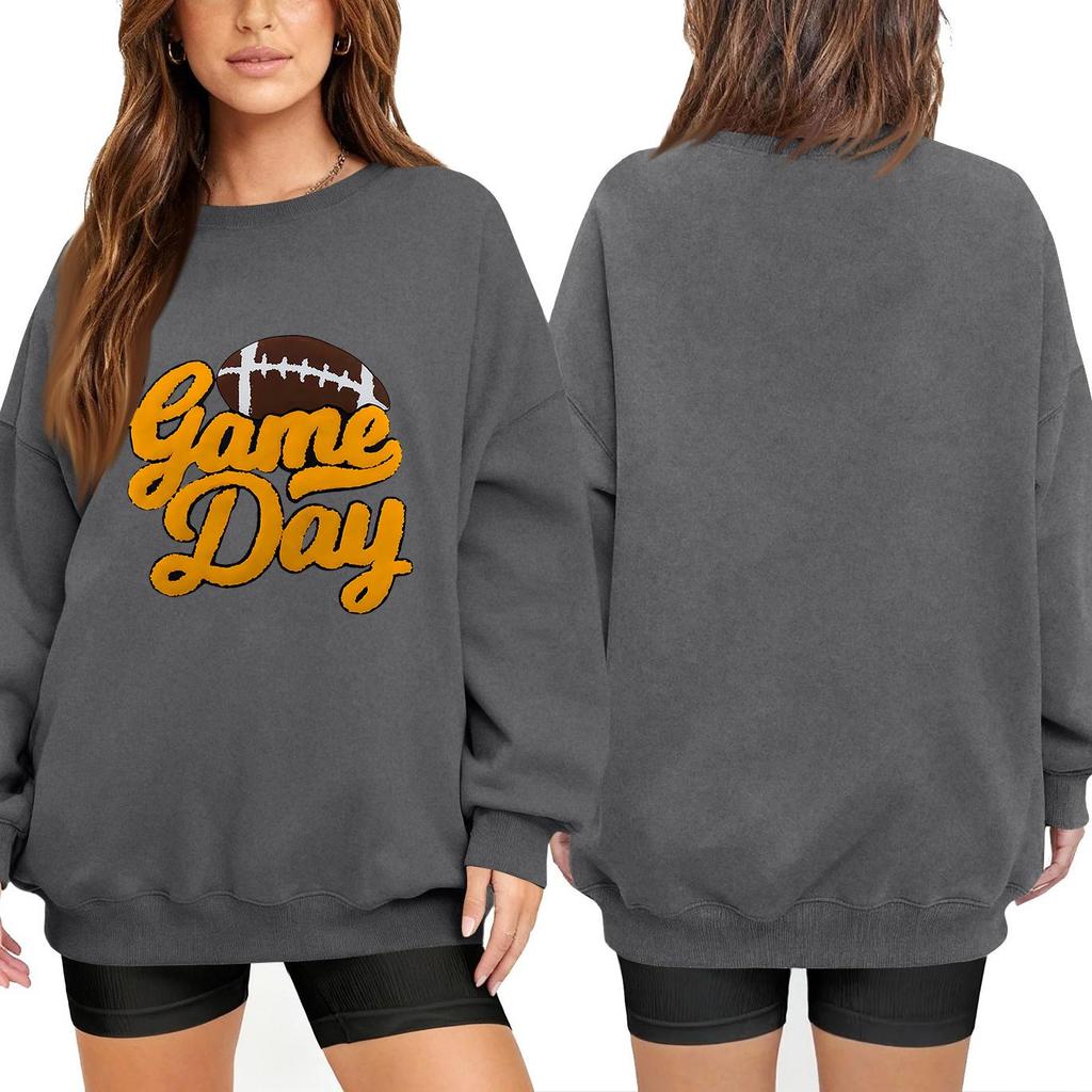 Unisex Lightweight Long Sleeve Neck Pullover with Fashion Print