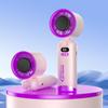 Portable Mini Handheld Fan: Silent, High-Wind Air Conditioner with Semiconductor Cooling