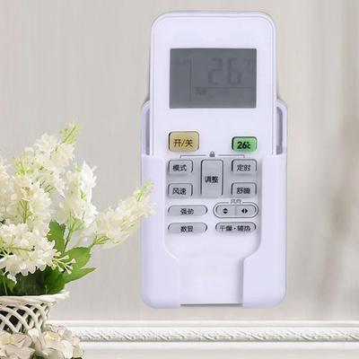 1Pcs Wall Shelf Remote Controller Bracket Phone Charging Air Conditioner TV Wall Mount Holder Holeless Installation Universal