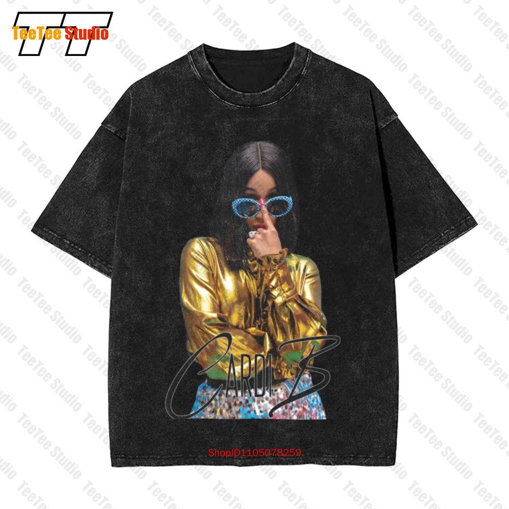 Rare Cardi B Signature Vintage Oversized TShirt VVG S