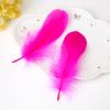 50Pcs Color Full Soft Big Floating Feather Goose Feather Diy Color Feather Headdress Craft Decorative Material