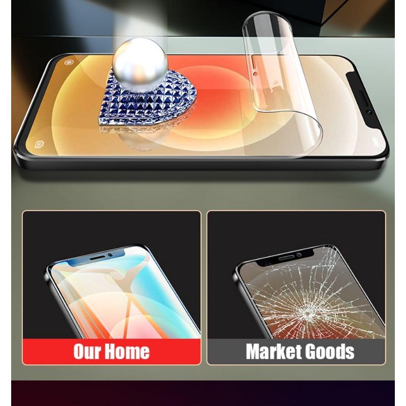 2pc Suitable for Iphone Series Hydrogel Film Full Screen Protective Film Mobile Phone Soft Film,High Sensitivity Protective Film (Not Tempered Film)