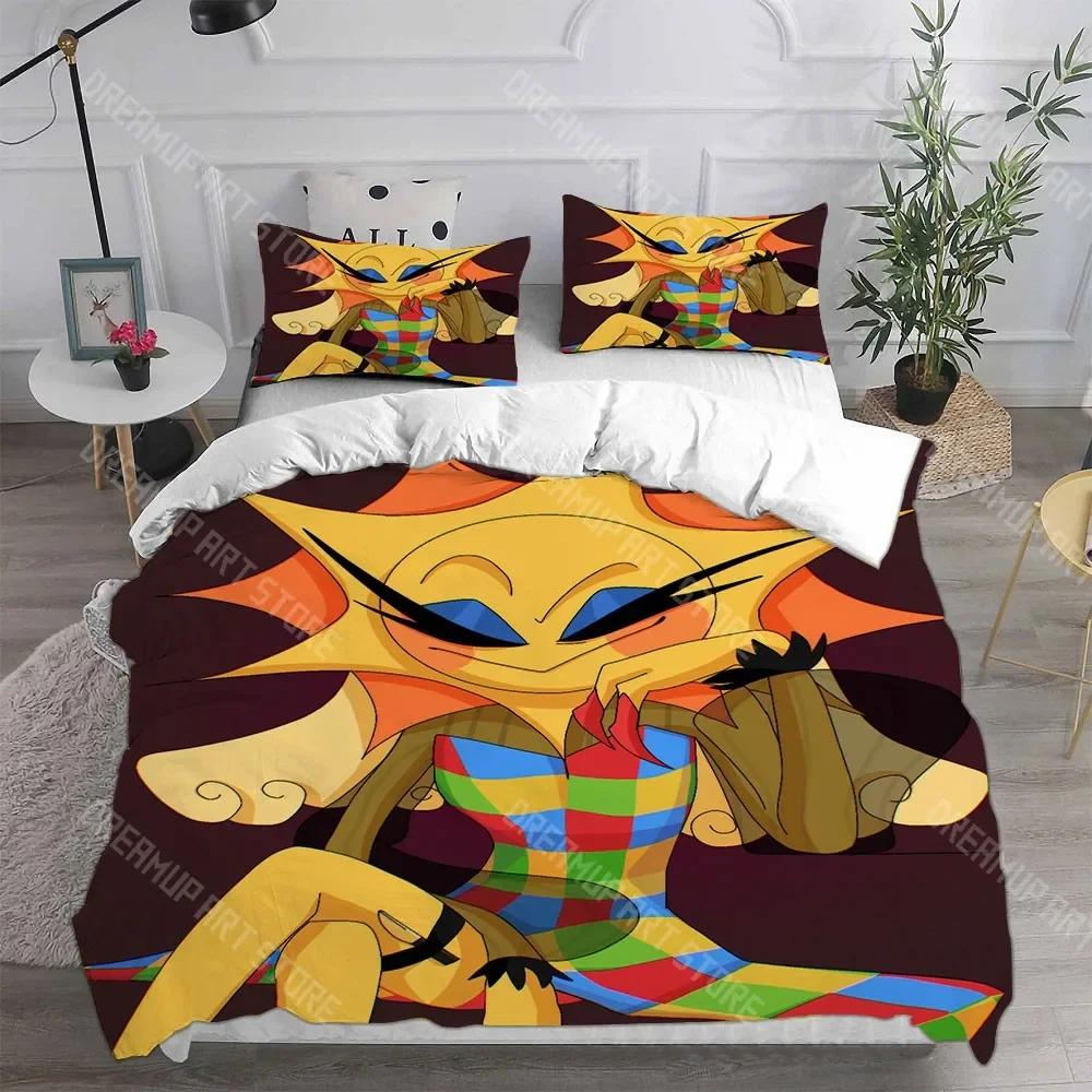 3D Print Welcome Home Anime Printed Bedding Sets Comforter Quilt Bed Cover Duvet Cover Pillow Case 2-3 Pieces Sets Kids Adult