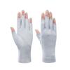 Women’s Summer UV Protection Gloves, Cotton Breathable Stretch Gloves, Anti-Slip Half Finger Gloves for Driving Riding Outdoor