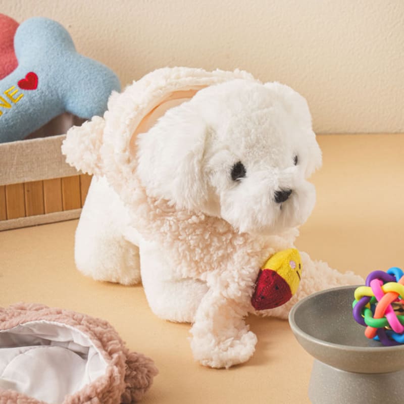 [Haustier] Bubble Bear Mütze Schal Geröstete Süßkartoffelspitzen