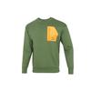 Sweatshirts Men's Green Crew Neck Moderate Regular 535130-67