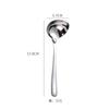 304 Stainless Steel Soup Spoon Deepen Thickened Large Capacity