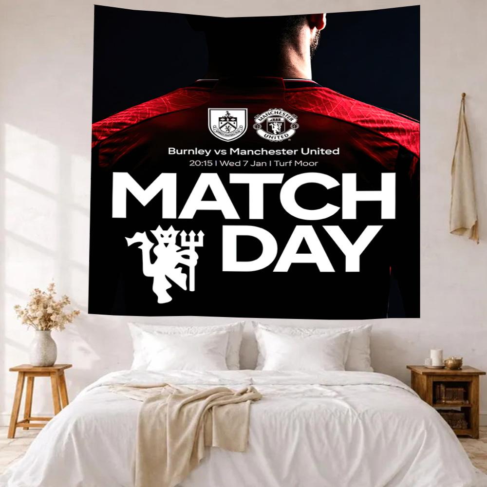 Manchester Wall Decor Tapestry Art For Pet Memorial Birthdaywedding Party Backdrop Family Gift