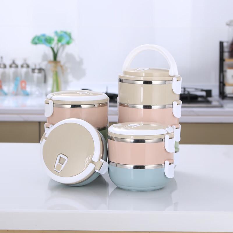 Sigang Nordic 3-Layer 304 Stainless Steel Insulated Lunch Box