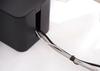 Cable and strip organizer box size L (Black)