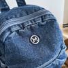 Mini Denim Backpack for Women – Compact Washed Jeans Style Bag – Perfect for Daily Use & Travel