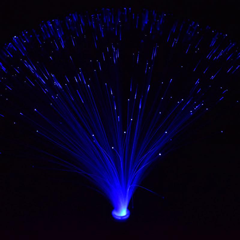 Multicolor Led Fiber Optic Light Night Lamp Christmas Wedding Holiday Home Decor