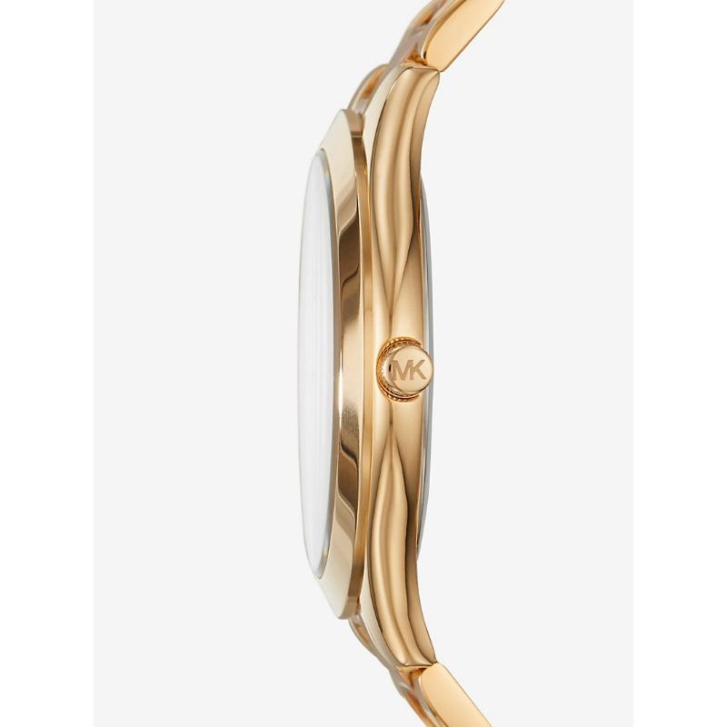 Michael Kors Slim Runway Two-Tone Watch MK3493