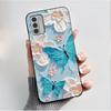 Custodia per Telefono Stampata Per Nokia G42/Nokia G310 5G/Nokia G60 5G/Nokia G100 Cover Guscio Morbido in Silicone Nero Custodie Carine con Fiori e Cartoni Animati