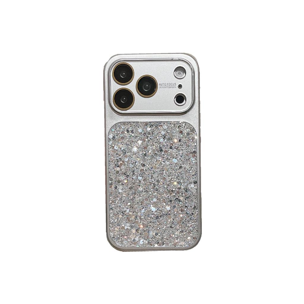 INS Aesthetic Sparkly Sequin Phone Case for iPhone 17/16 Pro Max/15/14