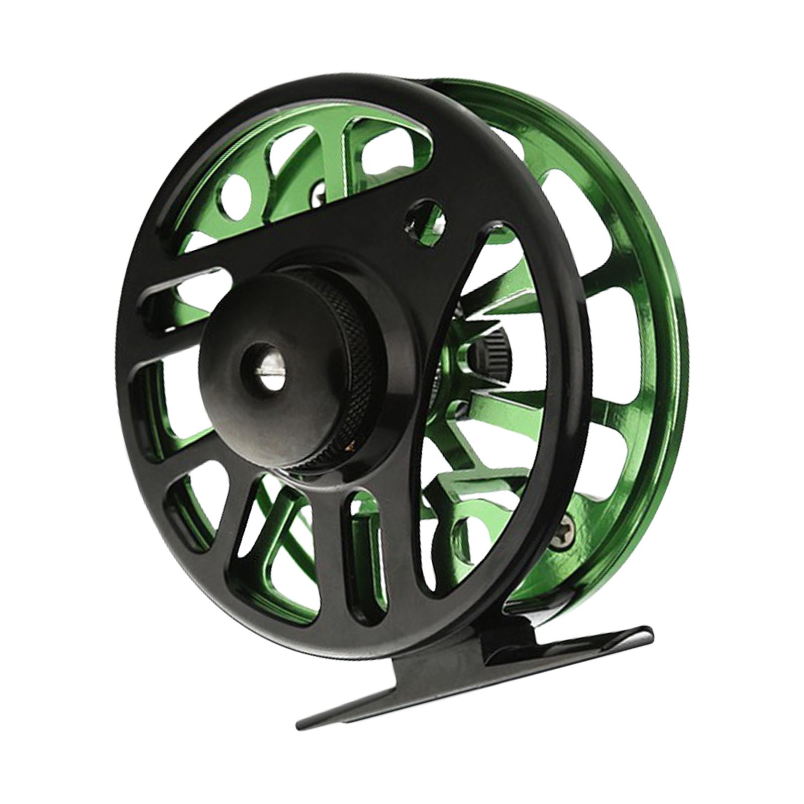 Portable Fly Fishing Rod Reels Alloys Fishing Wheel Reels Baitcasting Reels Powerful Fishing Equipment Fly Fishing Tool