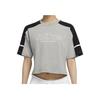 Sportswear Short Sleeve T-Shirt Women Tops Black Gray CU6393-064