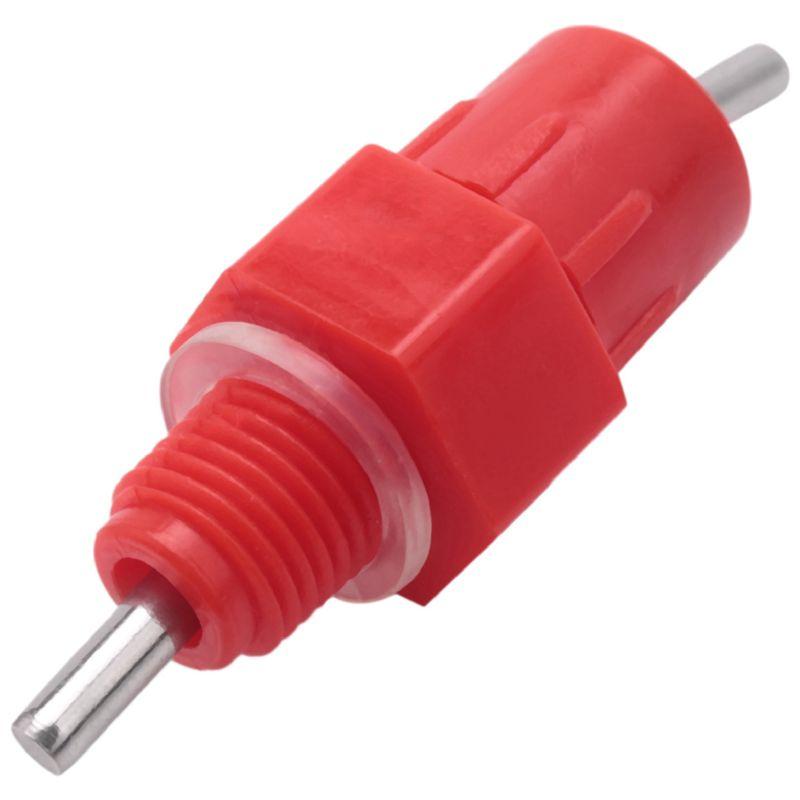 A84E-50Pcs Water Nipples Stainless Steel Ball Drinker Poultry Chicken Duck Screw