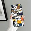 Cute Cat Cartoon Case for Apple iPhone 17 Pro Max 11 14 16 13 Air 15 Pro 7 8 12 XR XS MAX Funda Phone Cover