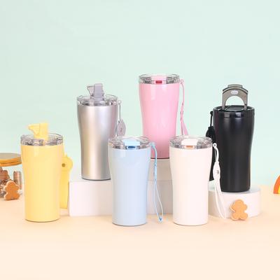 Coffee Cup Business Gift Car Cup Double-layer Stainless Steel Rope Insulation Water Cup